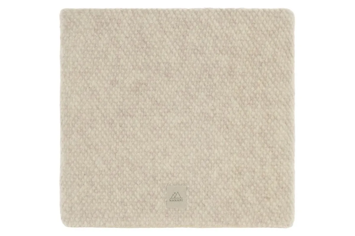 Nanami Bedtextiel * Wiegdeken Volume Wol Naturel