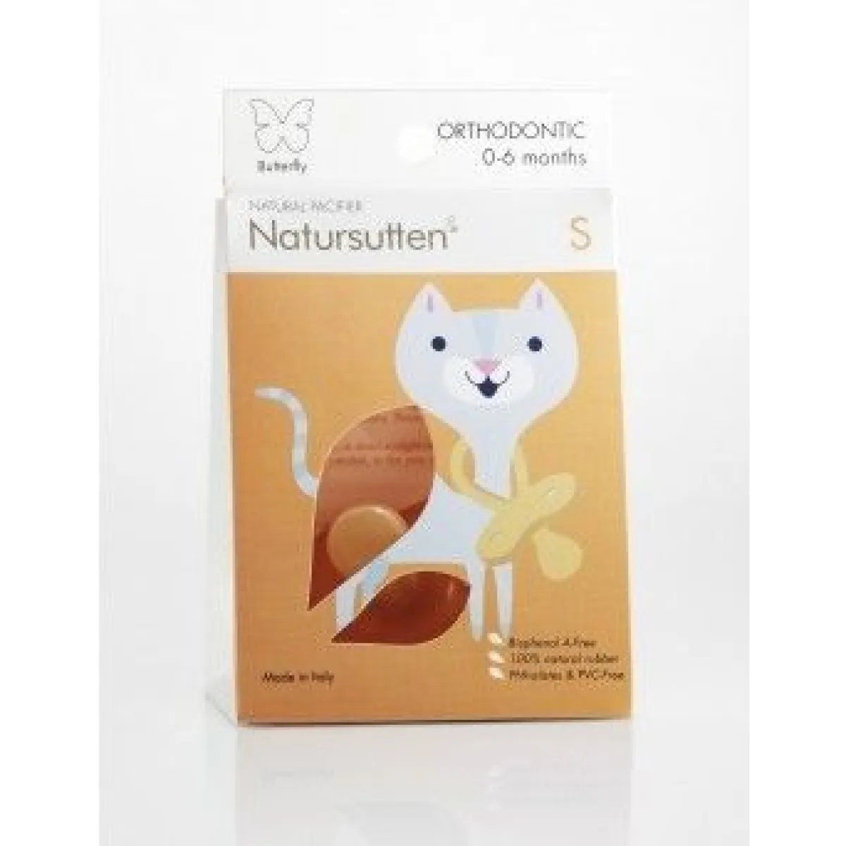 Natursutten Fopspenen * Fopspeen Vlinder Anatomisch Maat S