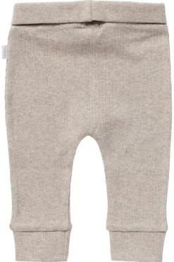 Noppies Broekjes * Broek Rib Naura Melange Taupe