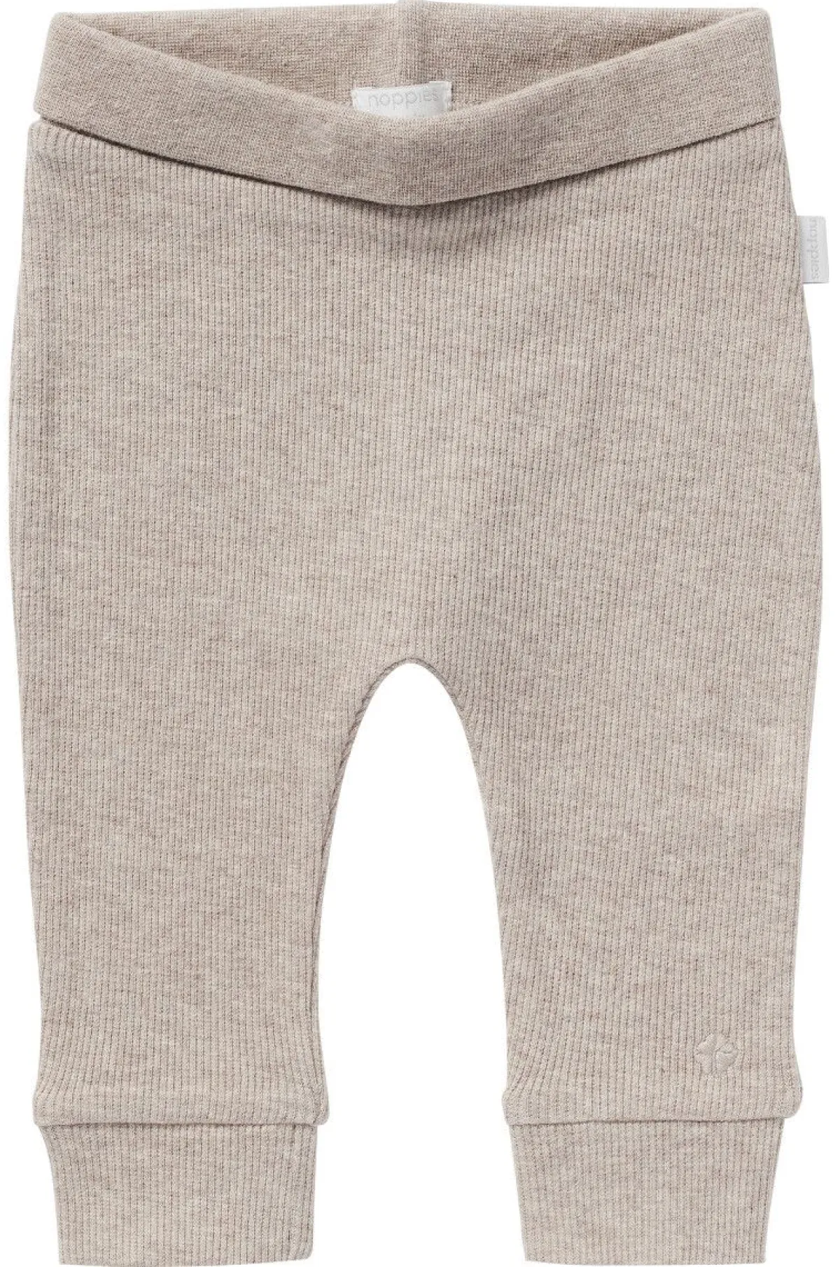 Noppies Broekjes * Broek Rib Naura Melange Taupe