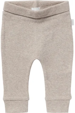 Noppies Broekjes * Broek Rib Naura Melange Taupe