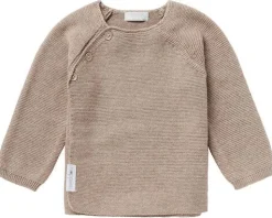 Noppies Shirtjes * Cardigan Knit Pino Melange Taupe