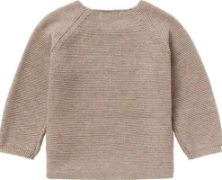 Noppies Shirtjes * Cardigan Knit Pino Melange Taupe