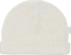 Noppies Rompertjes En Mutsjes * Muts Rib Nevel Oatmeal Beige