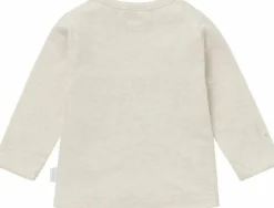 Noppies Shirtjes * Shirt Hester Text Oatmeal Beige