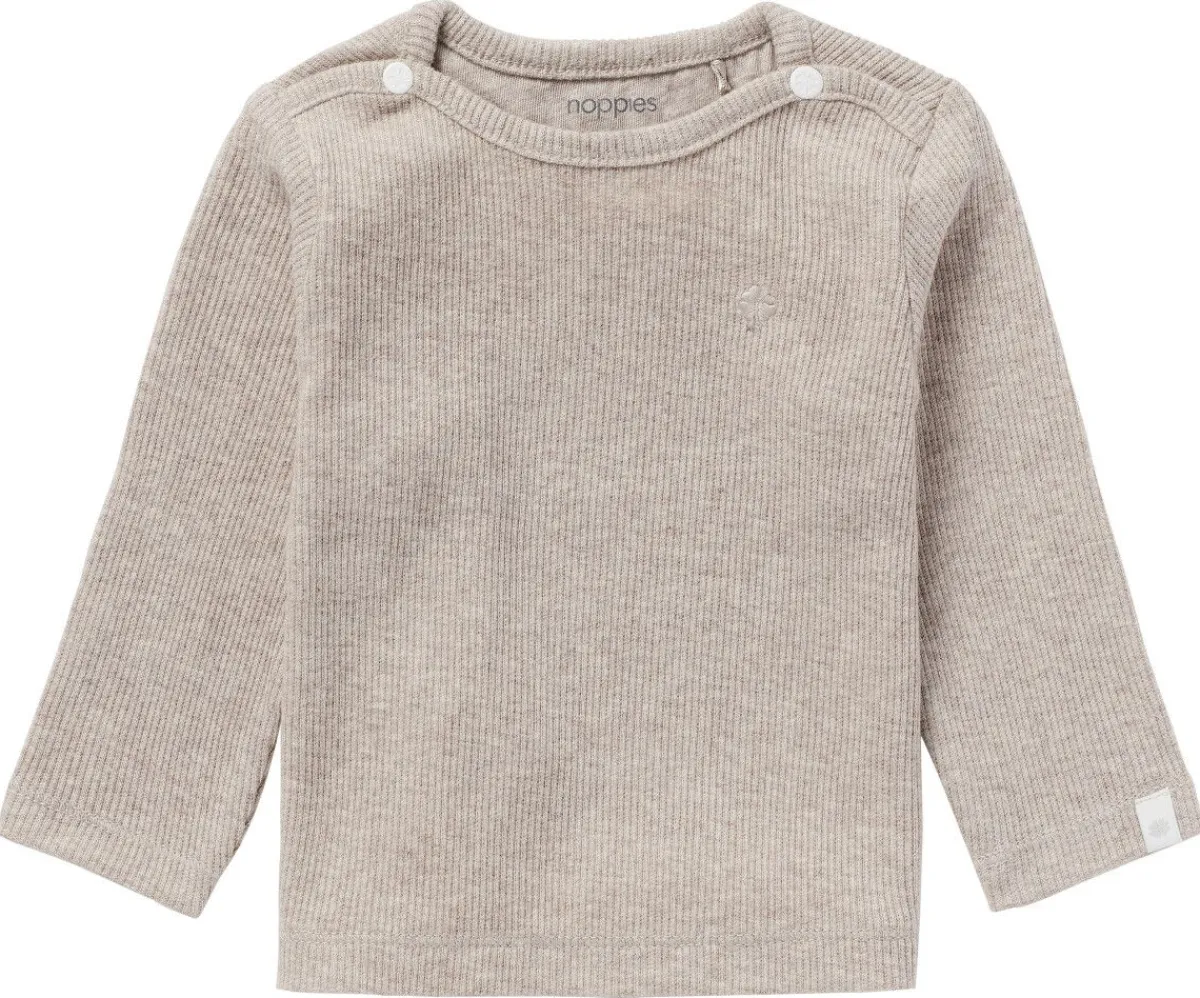 Noppies Shirtjes * Shirt Natal Melange Taupe