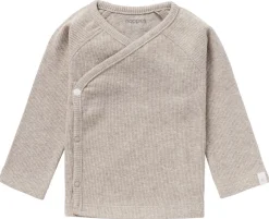 Noppies Shirtjes * Tee Overlap Nanyuki Melange Taupe