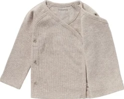 Noppies Shirtjes * Tee Overlap Nanyuki Melange Taupe