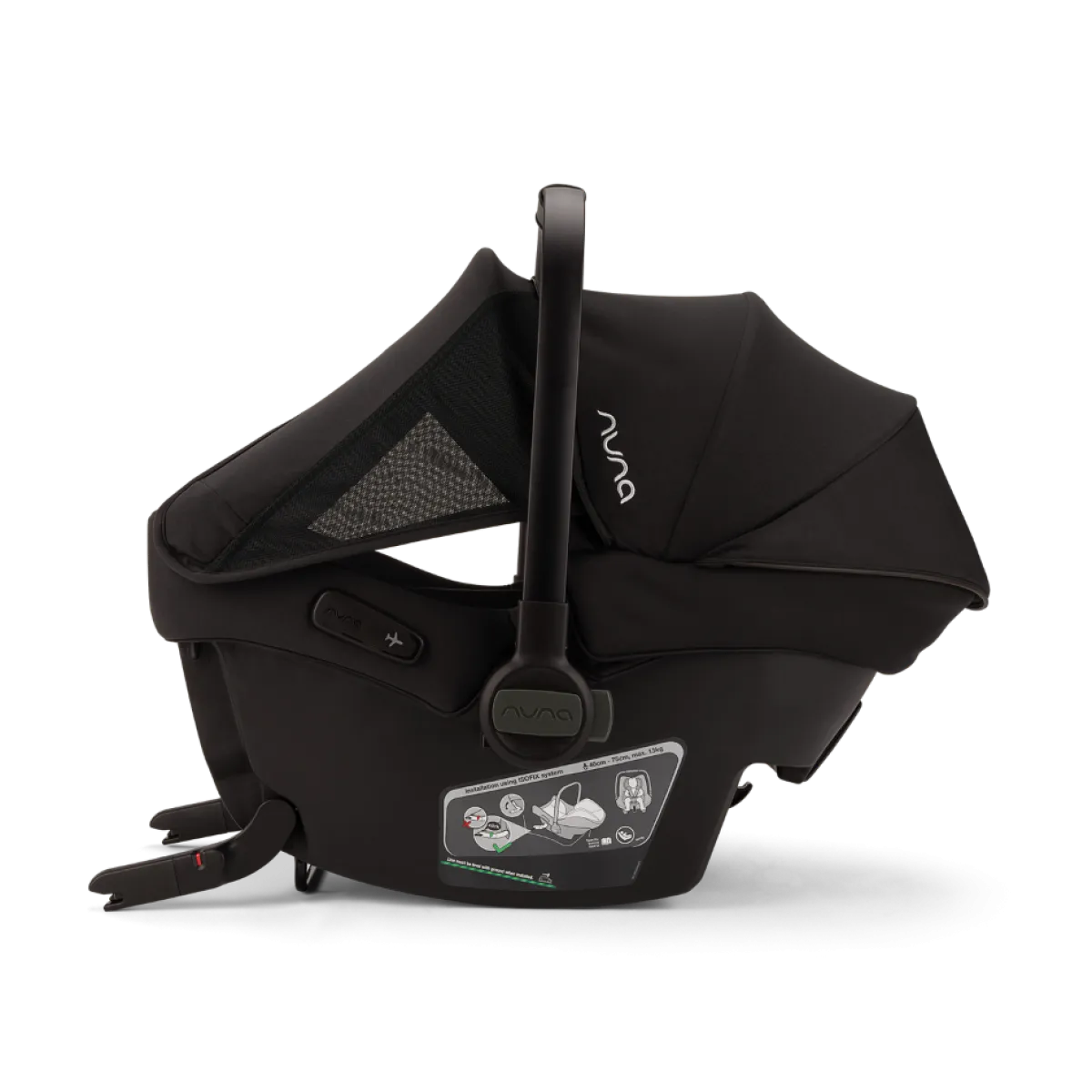 Nuna Baby Autostoelen * Autostoel PIPA Next i-Size Caviar Zwart