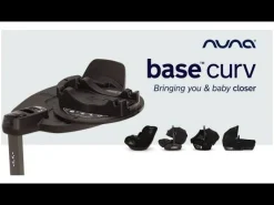Nuna Baby Autostoelen|Peuter Autostoelen * Base Curv 360° Black Zwart