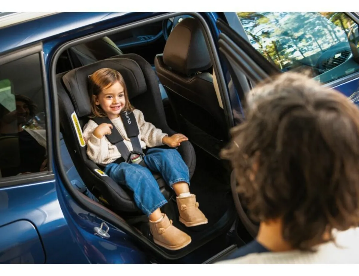 Nuna Baby Autostoelen|Peuter Autostoelen * Base Curv 360° Black Zwart