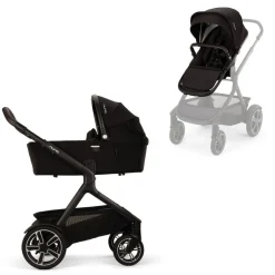 Nuna Combi Kinderwagens * Kinderwagen Demi™ Next Compleet Caviar Zwart