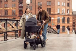 Nuna Combi Kinderwagens * Kinderwagen Demi™ Next Compleet Caviar Zwart
