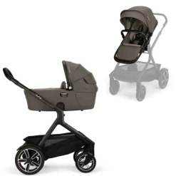 Nuna Combi Kinderwagens * Kinderwagen Demi™ Next Compleet Thunder Grijs