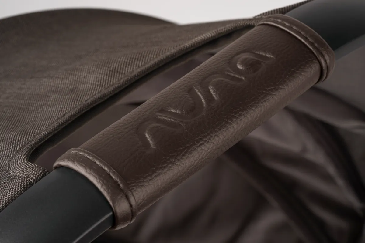 Nuna Combi Kinderwagens * Kinderwagen Demi Next Compleet Chestnut inclusief Meerijdplankje Bruin