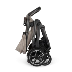 Nuna Combi Kinderwagens * Kinderwagen Demi Next Compleet Chateau inclusief Meerijdplankje Roze