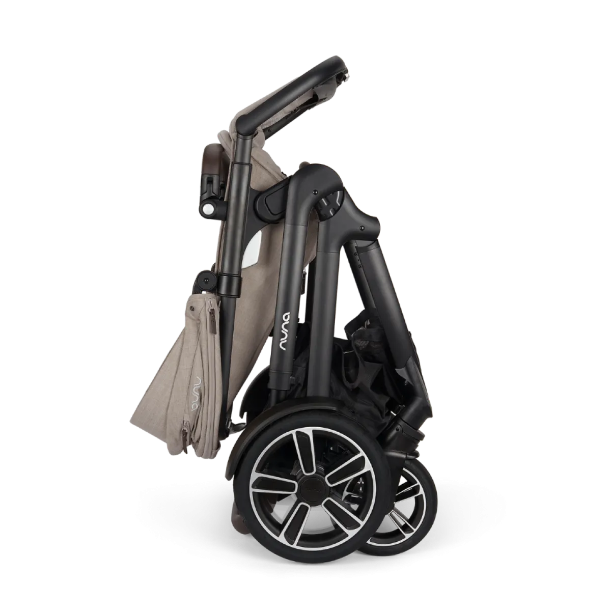 Nuna Combi Kinderwagens * Kinderwagen Demi Next Compleet Chateau inclusief Meerijdplankje Roze