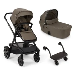 Nuna Combi Kinderwagens * Kinderwagen Demi Next Compleet Pistachio inclusief Meerijdplankje Groen