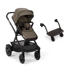 Nuna Combi Kinderwagens * Kinderwagen Demi Next Pistachio inclusief Meerijdplankje Groen