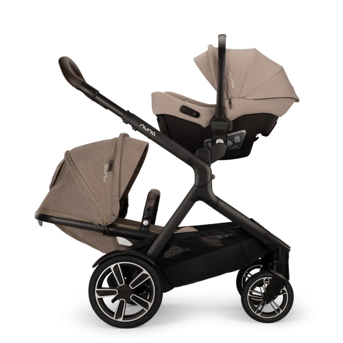 Nuna Overige Accessoires * Tweede Zitje Demi™ Next Cedar Bruin