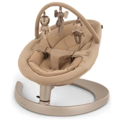 Nuna Wipstoelen * Wipstoel Leaf Grow met Speelboog Teddy Bruin