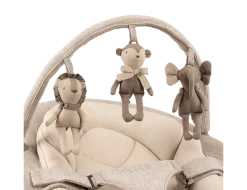 Nuna Wipstoelen * Wipstoel Leaf Grow met Speelboog Teddy Bruin