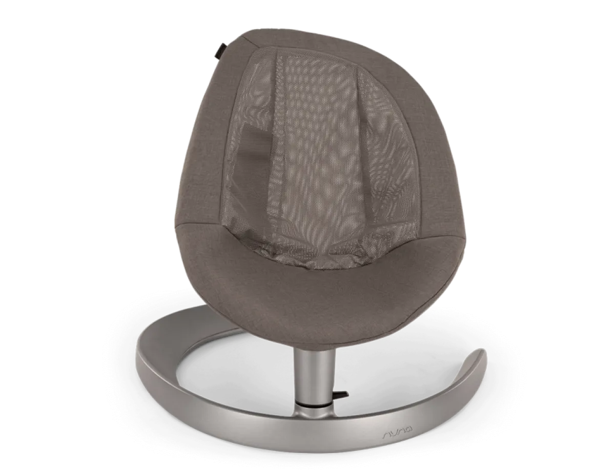 Nuna Wipstoelen * Wipstoel Leaf Grow met Speelboog Granite Grijs