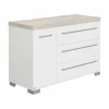 Paidi Commodes * - Commode Kira XL Krijtwit - Eiken Nautik