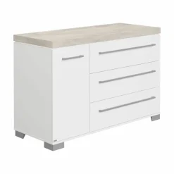 Paidi Commodes * - Commode Kira XL Krijtwit - Eiken Nautik