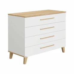 Paidi Commodes * - Commode Oscar Krijt - Eiken Wit