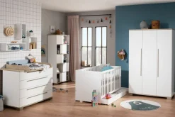 Paidi Complete Babykamers * 3 delige Babykamer Carlo Krijt Wit