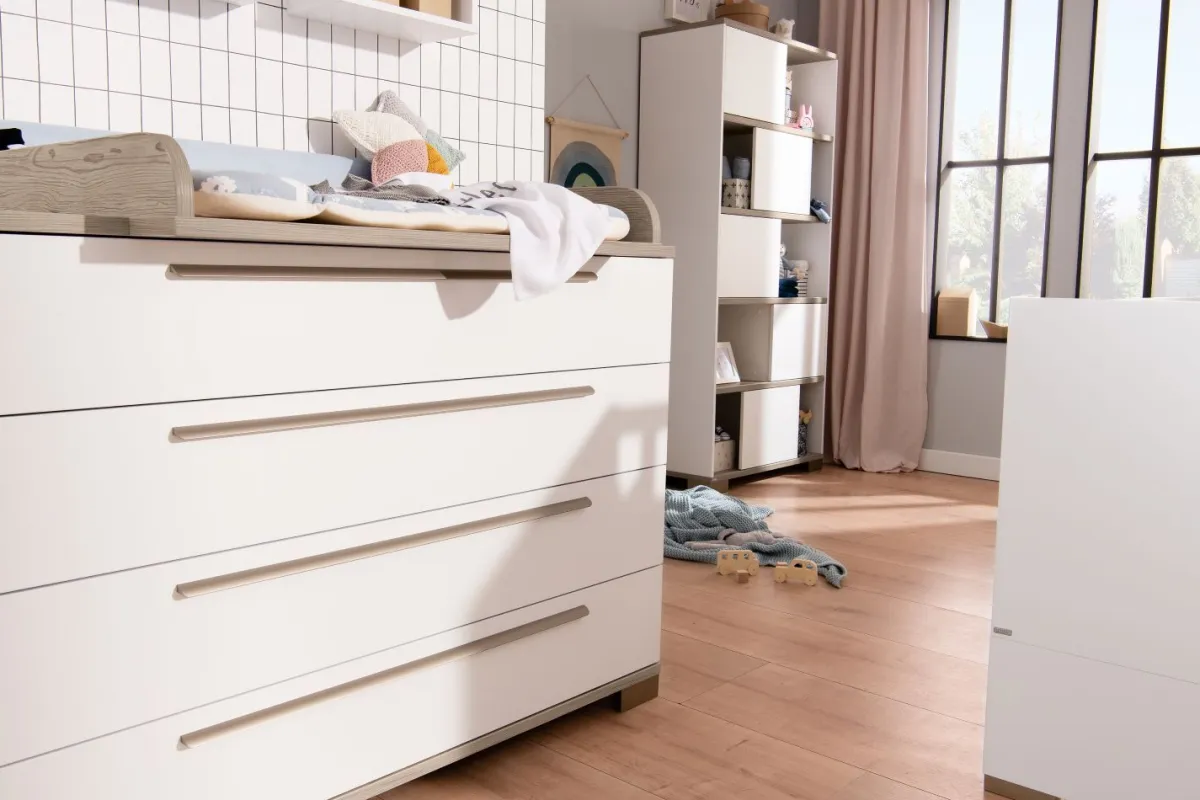 Paidi Complete Babykamers * 3 delige Babykamer Carlo Krijt Wit