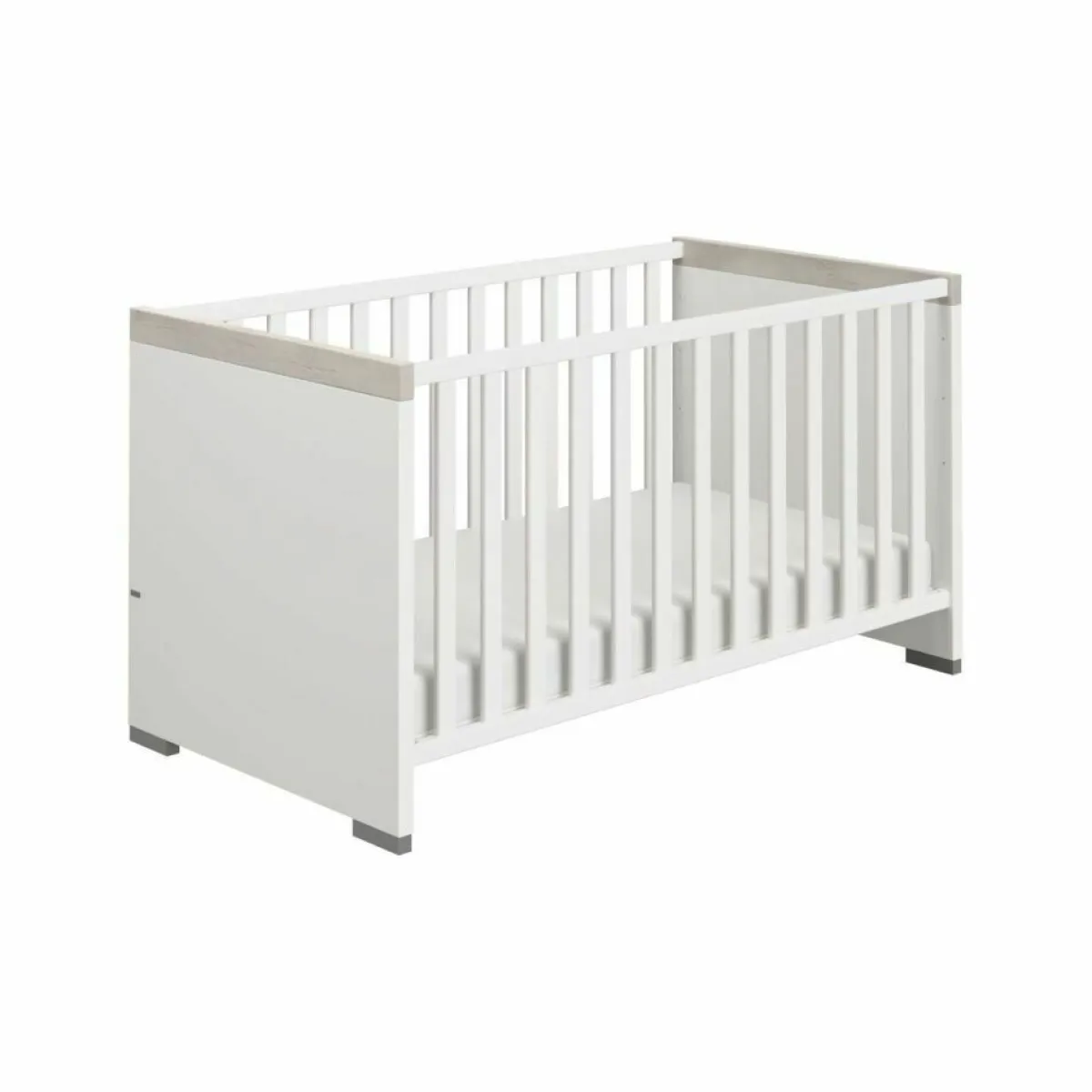 Paidi Complete Babykamers * 3 delige Babykamer Kira Krijt - Eiken Nautik Wit
