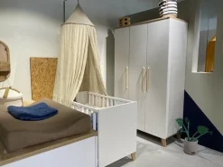 Paidi Complete Babykamers * 3 delige Babykamer Oscar Krijt Wit