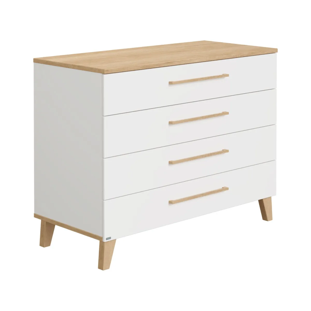 Paidi Complete Babykamers * 3 delige Babykamer Oscar Krijt Wit