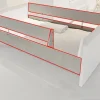 Paidi Accessoires|Peuterbedden * Ombouwset voor Ledikant 70 x 140 Krijtwit