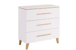 Paidi Commodes * - Transland Commode Vito Mira Krijt - Eiken Wit