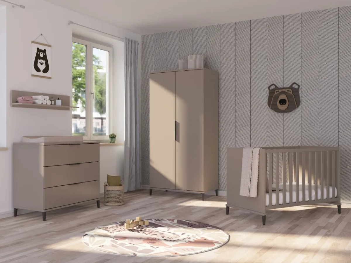 Paidi Complete Babykamers * - Transland 3 delige Babykamer Nea Taupe