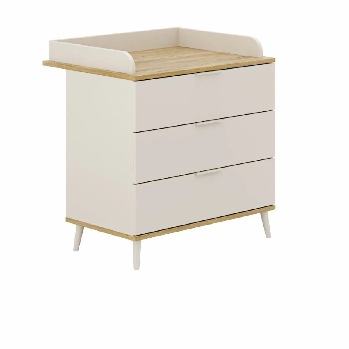Paidi Complete Babykamers * - Transland 3 delige Babykamer Hazel - Eiken Beige