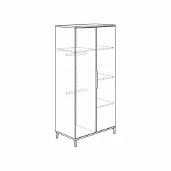 Paidi Complete Babykamers * - Transland 3 delige Babykamer Hazel - Eiken Beige