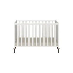 Paidi Complete Babykamers * - Yuny 3 delige Babykamer Lovely Aliv Off white - Dark Walnut Wit