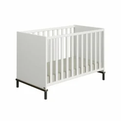 Paidi Complete Babykamers * - Yuny 3 delige Babykamer Lovely Aliv Off white - Dark Walnut Wit