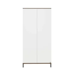 Paidi Kasten * - Yuny 2-Deurs Kast Lovely Aliv Off White - Dark Walnut Wit