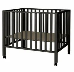 Pericles Alle Boxen * Box Amy Black met Wielen en Boxmatras Zwart