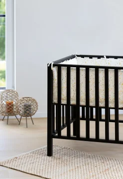 Pericles Alle Boxen * Box Amy Black met Wielen en Boxmatras Zwart