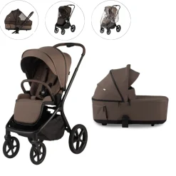 Pericles Combi Kinderwagens|Compacte Kinderwagens * Kinderwagen Noa Compleet Chocolate Bruin