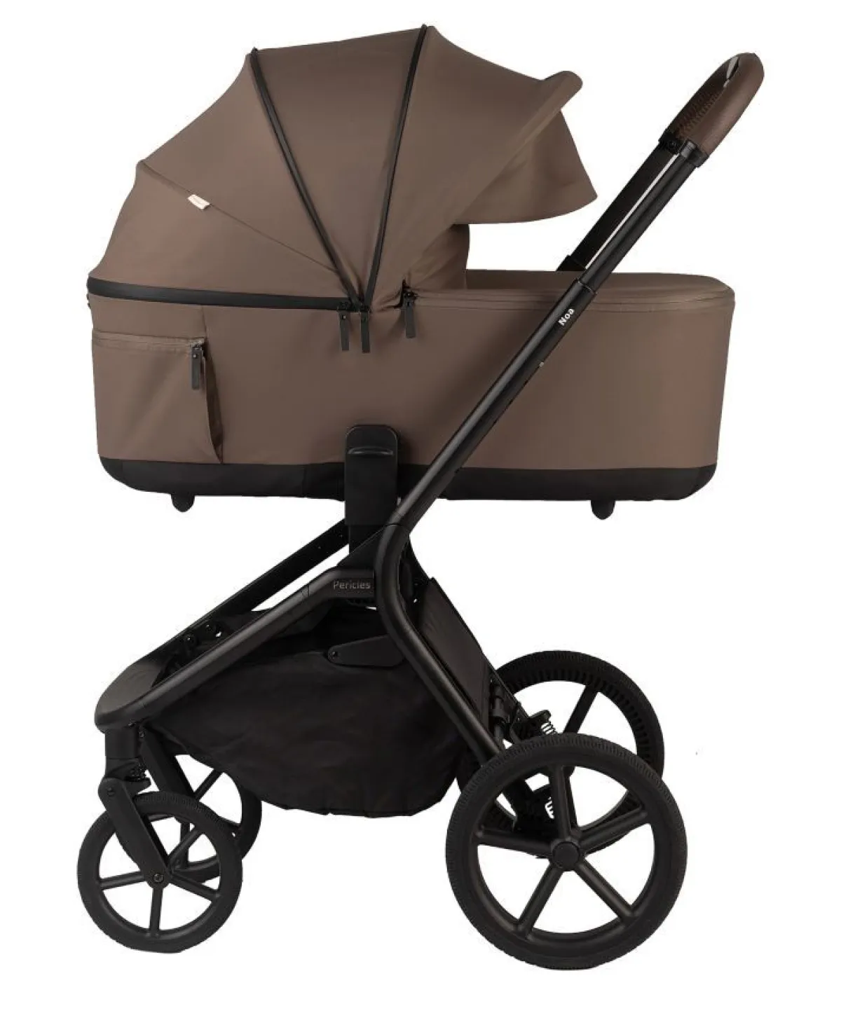 Pericles Combi Kinderwagens|Compacte Kinderwagens * Kinderwagen Noa Compleet Chocolate Bruin