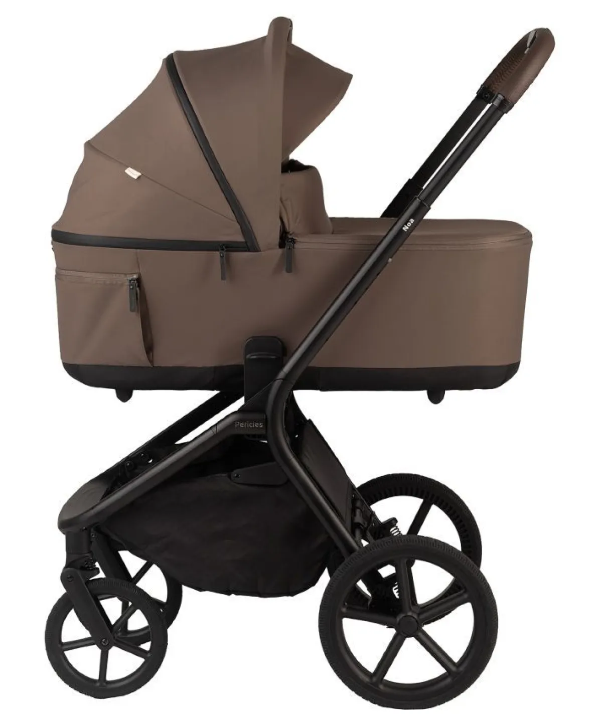 Pericles Combi Kinderwagens|Compacte Kinderwagens * Kinderwagen Noa Compleet Chocolate Bruin
