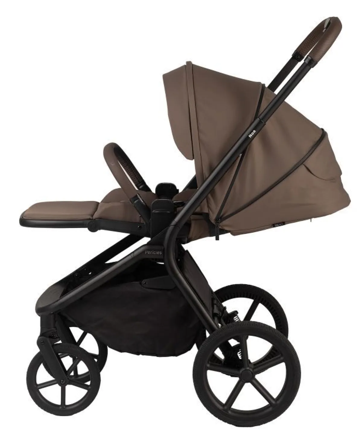 Pericles Combi Kinderwagens|Compacte Kinderwagens * Kinderwagen Noa Compleet Chocolate Bruin