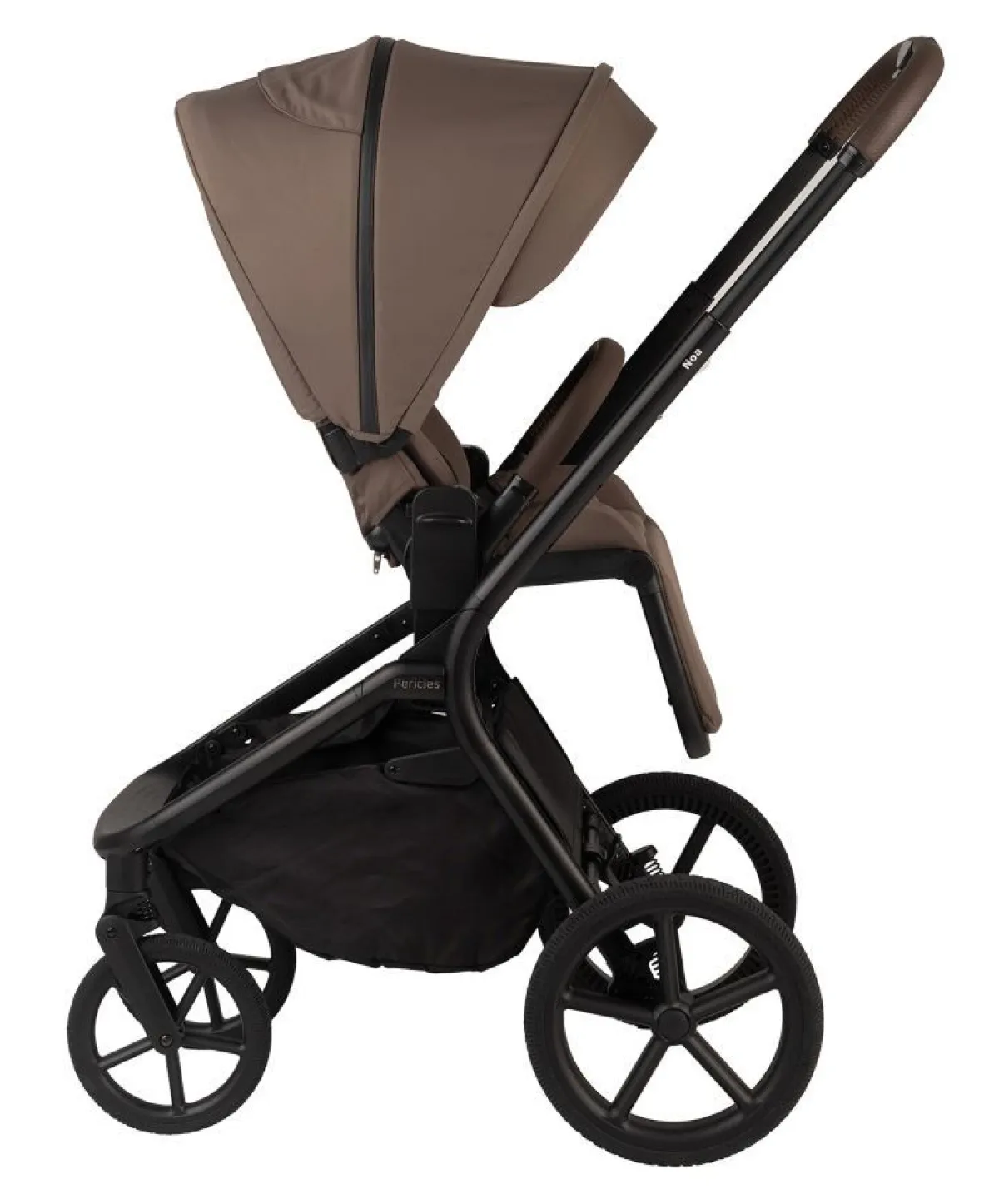 Pericles Combi Kinderwagens|Compacte Kinderwagens * Kinderwagen Noa Compleet Chocolate Bruin